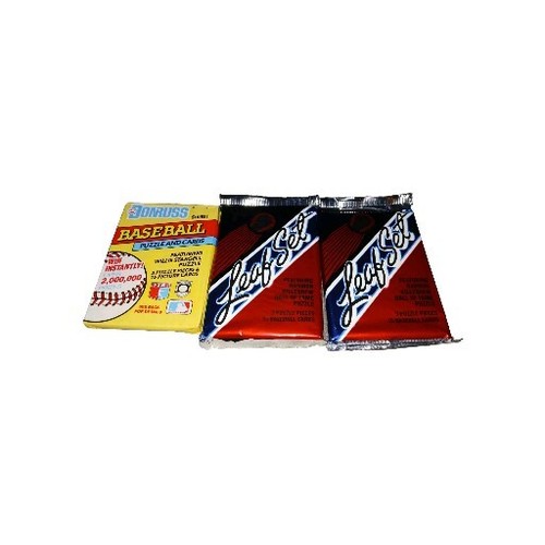 3 Packs Of Unopened Baseball Cards Donruss and Leaf Baseball Cards - 第 1/2 張圖片