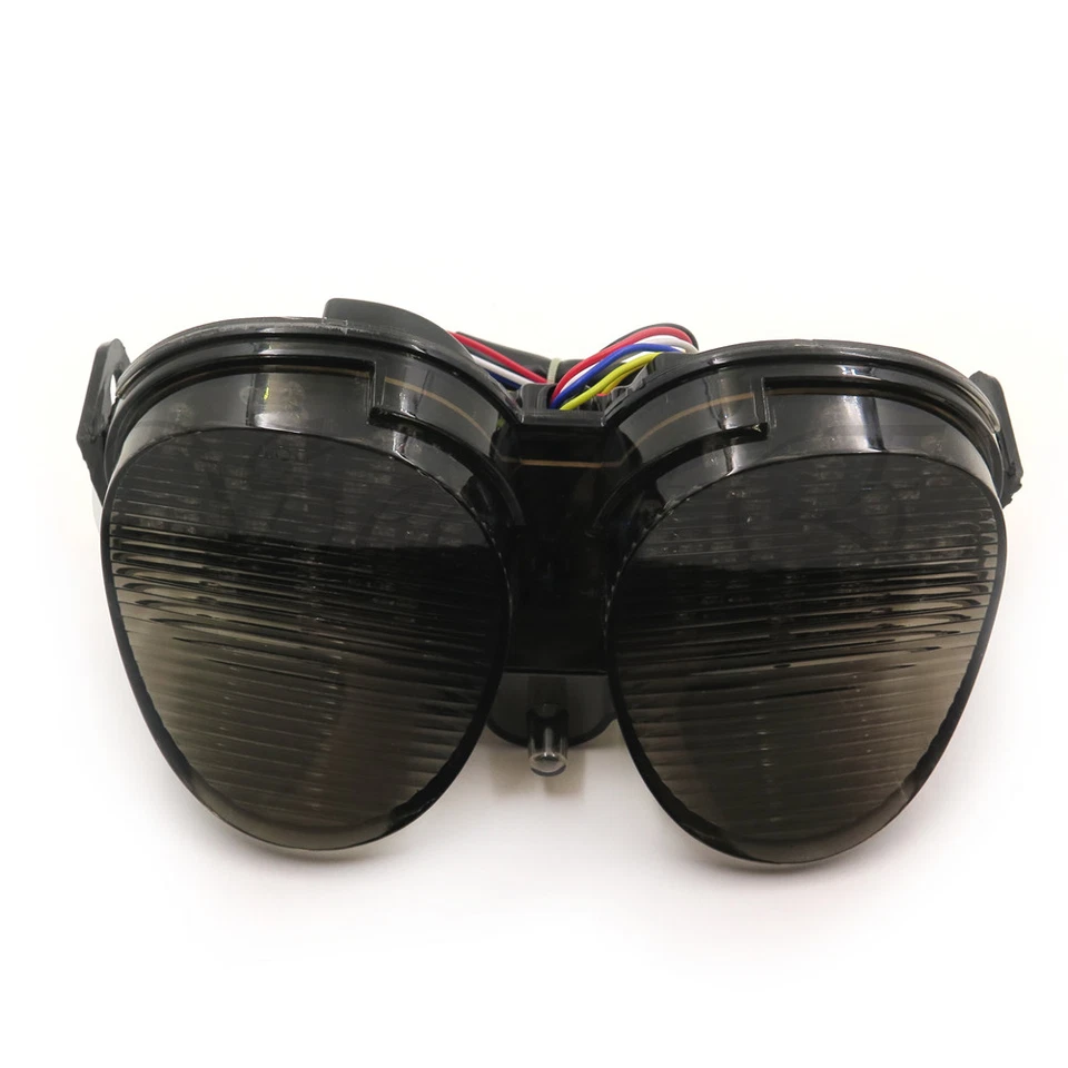 Señales de luz trasera LED integradas de humo para Yamaha YZF R6 2001 2002 Sportbike Foto 4 de 4