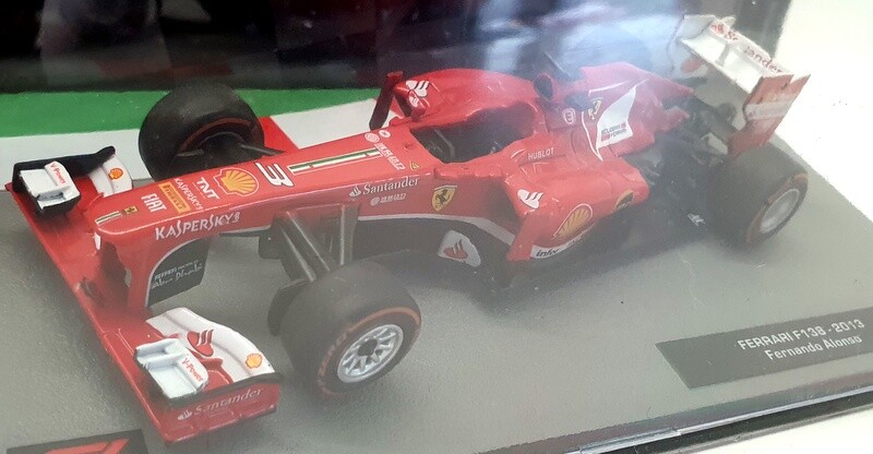 Altaya 1/43 Ferrari F138 2013 Fernando Alonso Scale Model Car