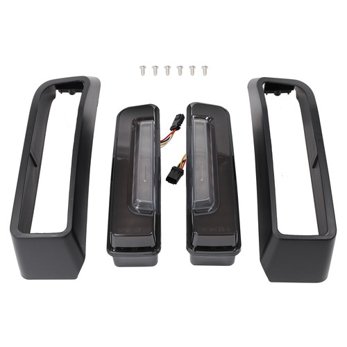 Para Harley Street Glide/Road Glide 2024-25 Guardabarros Trasero LED Alforja Luz Lateral - Imagen 6 de 8