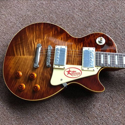E-Gitarre Custom mit Red Cherry Sunburst Farbe - Bild 8 von 10
