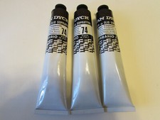 3pcs Ferrario VAN DYCK Transparent Brown 74 Finest oil color-60ml-Made in Italy