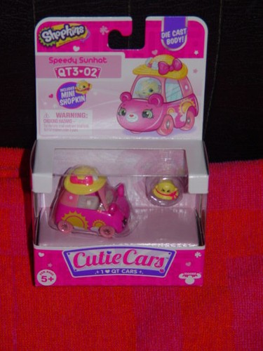 Shopkins Speedy Sunhot Cutie Car QT3-02 Series 3 - Picture 5 of 10