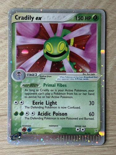 Pokemon TCG Cradily ex 90/95 Team Magma vs Team Aqua Holo