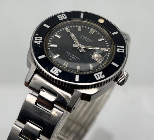 Rare Seiko DIVER 2517-3300 Automatic 1970s Japan Made Ladies Wrist Watch - Picture 4 of 19