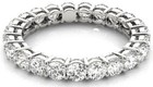 3.15 ct Round Diamond Platinum Ladies Eternity Band 21 x 0.15 ct size 8.75 #212