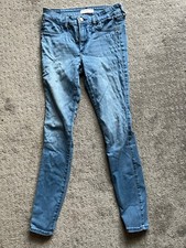 Abercrombie & Fitch Jeans Womens 4R Denim High Rise Super Skinny Ankle 27x29