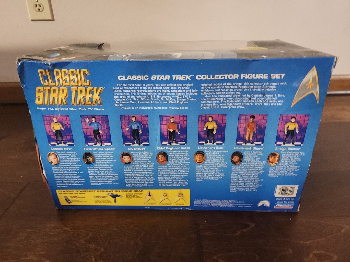 Playmates Toys Classic Star Trek Set Action Figure for sale