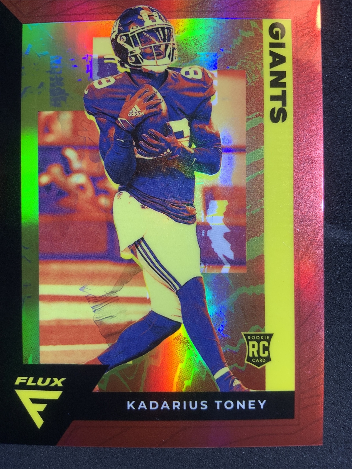 Kadarius Toney Panini Chronicles Flux Rookies #FX14 Red