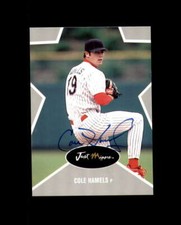Cole Hamels 2003 Just Stars Autograph Phillies