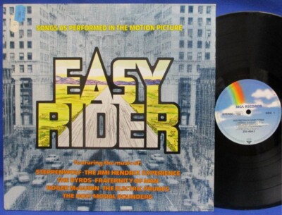 LP ORIGINAL SOUNDTRACK - EASY RIDER / JIMI HENDRIX,STEPPENWOLF,BYRDS/ GERMAN MCA