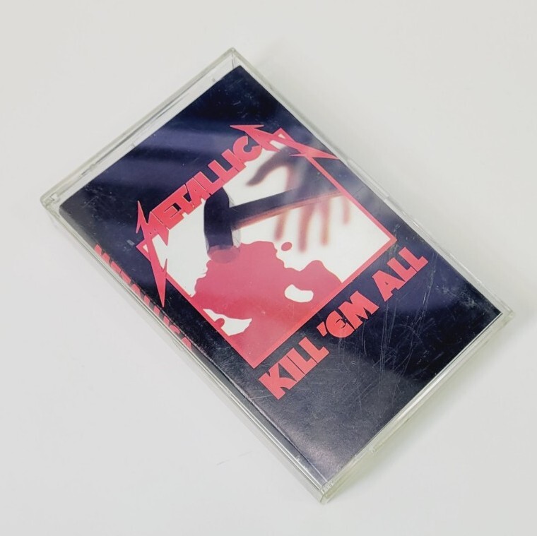 METALLICA Kill' Em All Cassette Tape MegaForce Rare Bonus