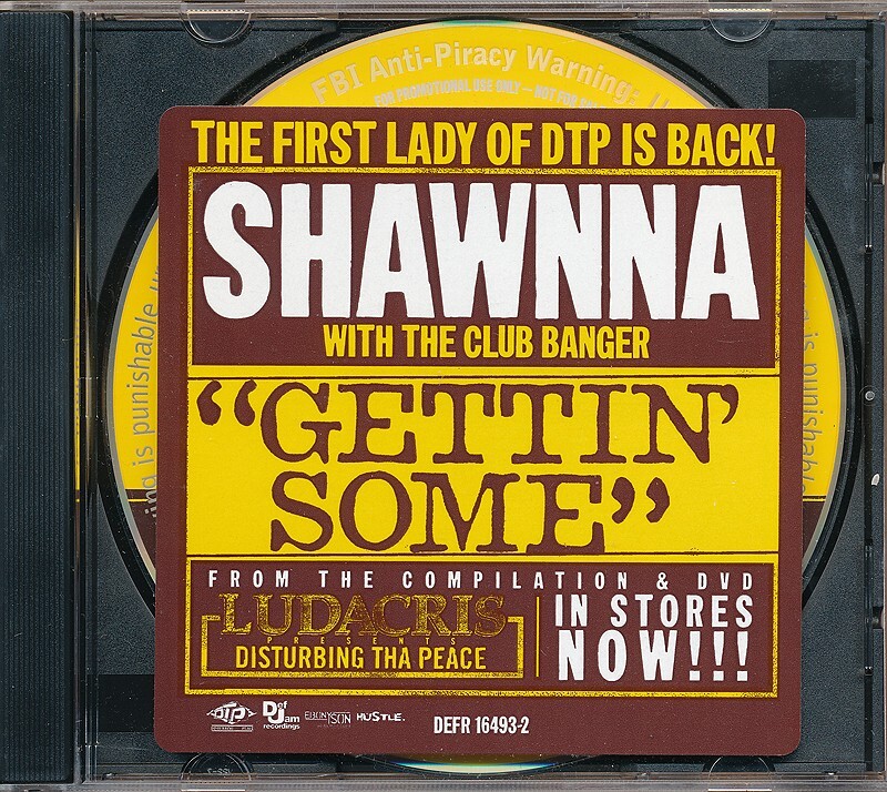 Shawnna - Gettin' Some RARE promo CD single w/ exclusive versions