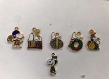 Vintage Aviva Snoopy Charms