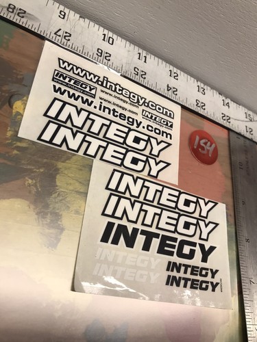INTEGY #HDCCL1A4 Decals , Stickers: New USA Shipped - Picture 2 of 3