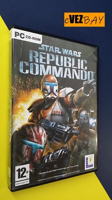 PC Game - Star Wars REPUBLIC COMMANDO - LucasArts - CD-ROM ITA - Win 98 XP