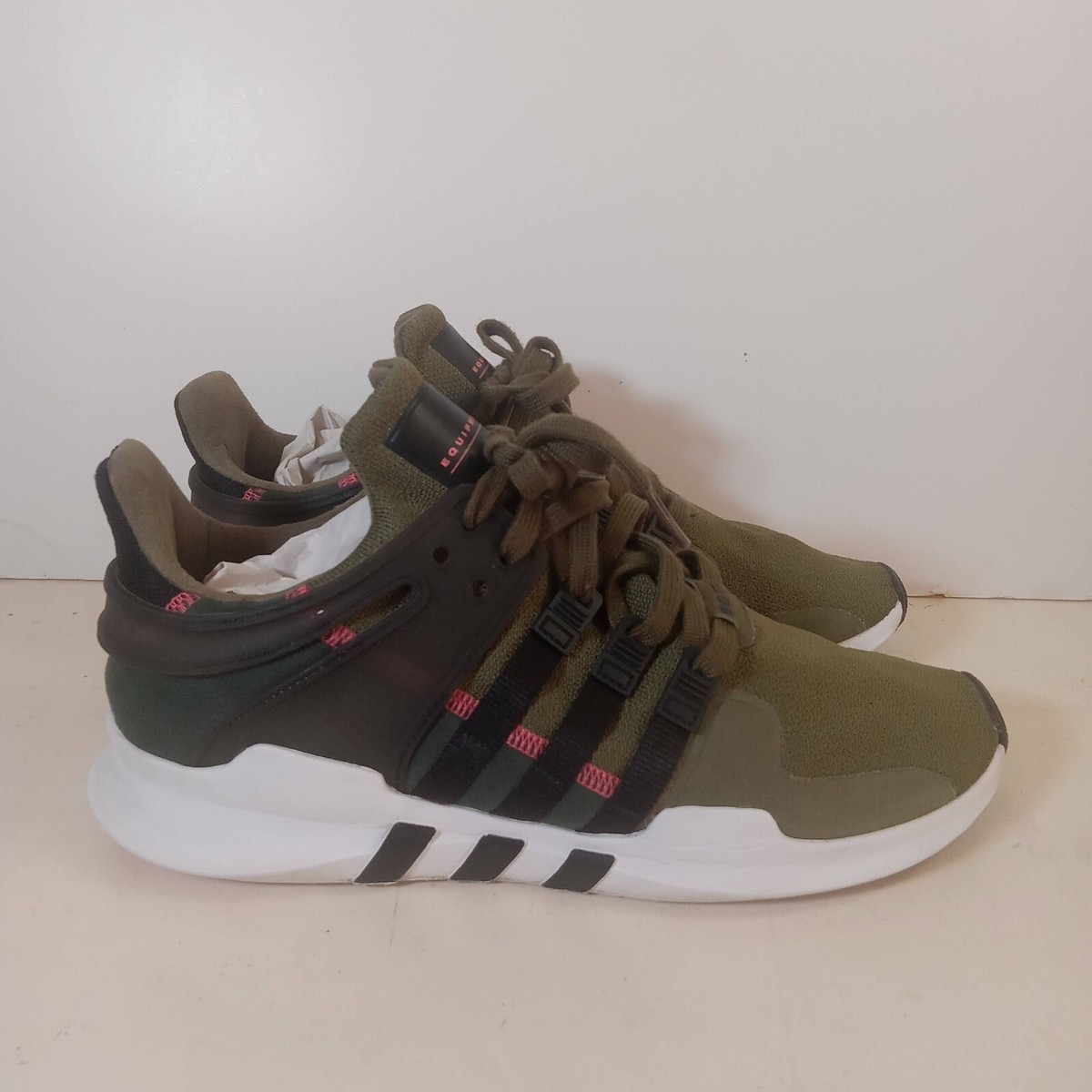 Adidas Equipment Support ADV S76961 Green Black Trainers UK