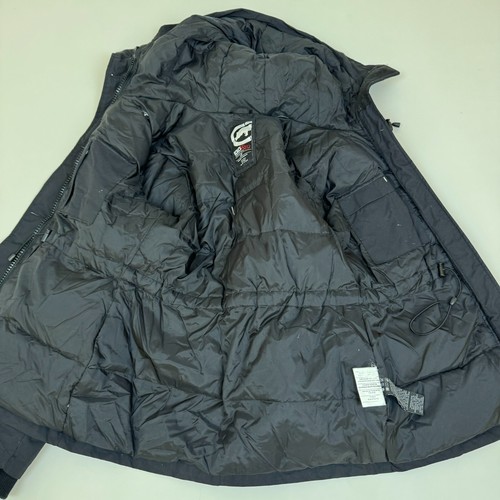 Ecko red womens puffer down jacket in black Small S size - Picture 3 of 8