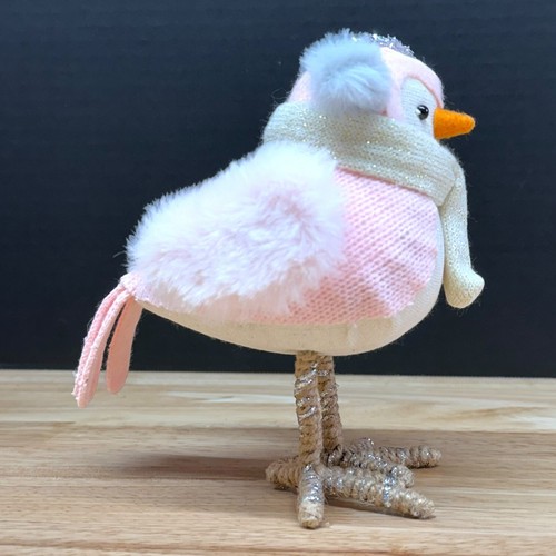 Figura de invierno rosa Target Wondershop Spritz Bird 2019 Yarrow Featherly Friends - Imagen 2 de 6