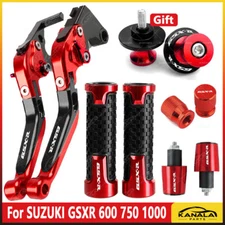A23 Handle Grips Brake Clutch Levers Slider Stand Screw For SUZUKI GSXR 600 750