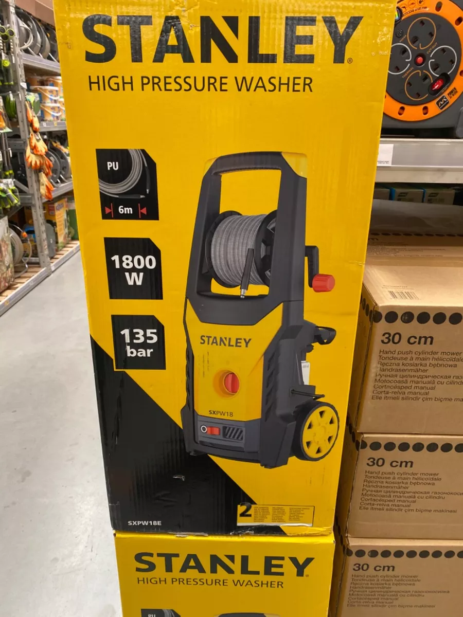 Stanley High Pressure Washer 1800 W 135 bar eBay