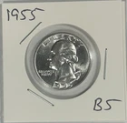 1955 Washington Quarter 90% Silver Bullion Uncirculated