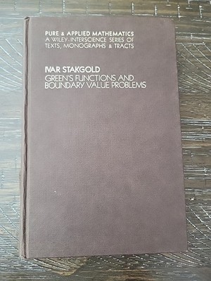 Green's Functions and Boundary Value Problems by Stakgold, Ivar - 1979 HC