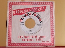 PAUL REVERE- BEATNICK STICKS/ORBIT- GARDENA G 106 45 RPM