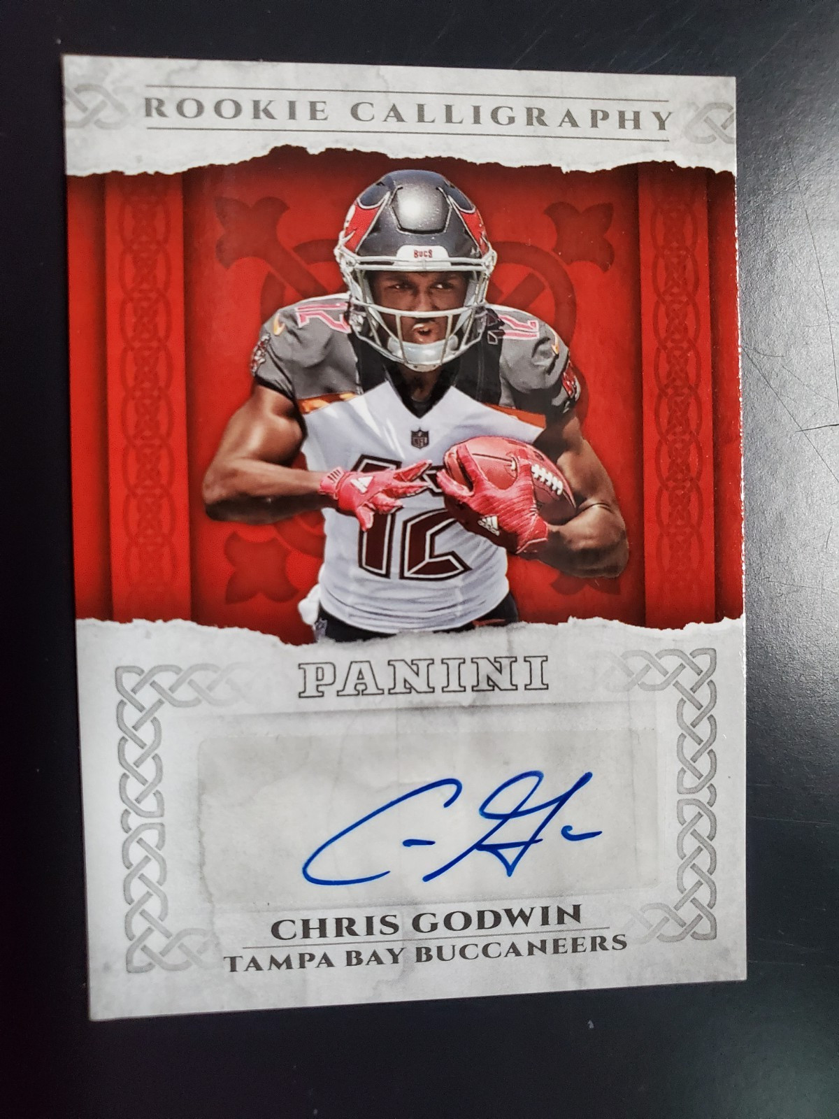 Chris Godwin Panini Rookie Calligraphy #RCCG Base
