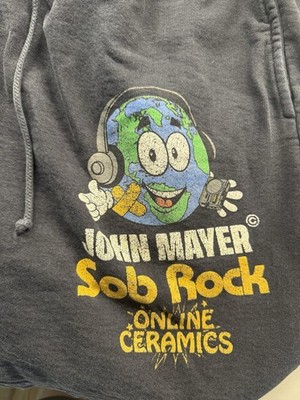 John Mayer Sob Rock online ceramics black cotton shorts size L