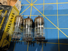 Sylvania Electronic Tube 6ER5 LOT of 3 in Box Vintage Vacuum Tube Tested