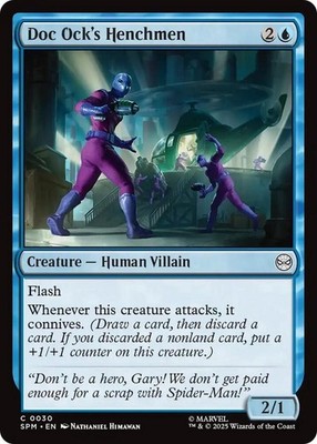 Doc Ock's Henchmen Foil 30 SPM NM C