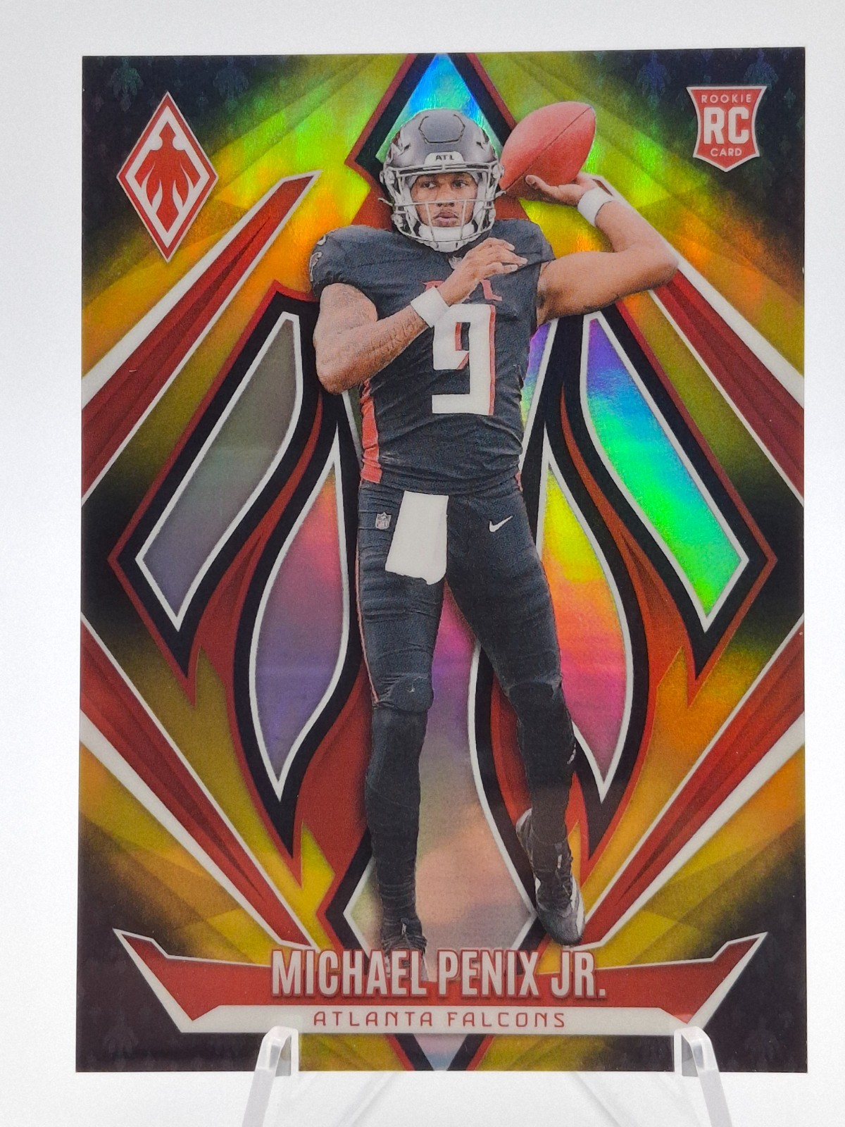 2024 Panini Phoenix - Rookies Michael Penix Jr. #229 Gold Fade /125 (RC)