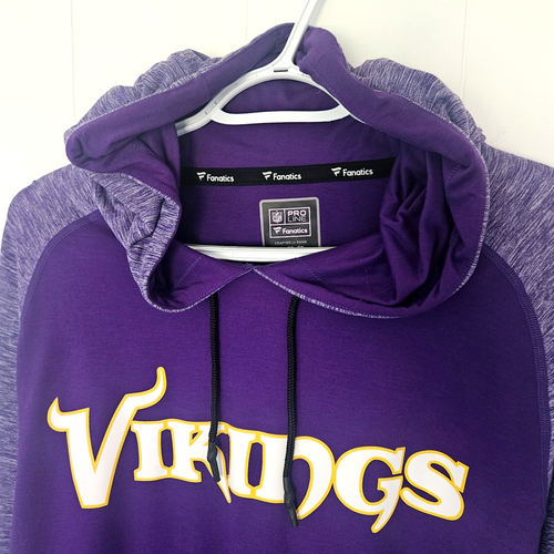 NFL Fanatics Minnesota Vikings Hoodie Lila XL - Bild 5 von 12
