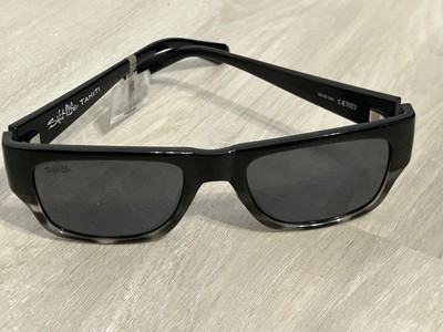 Salt Life Tahiti Black Tortoise Fade Petrol Green Len Sunglasses  $189 Salty New