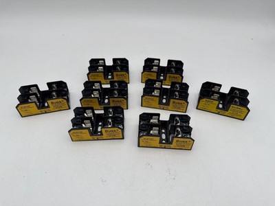 8PC Lot Bussmann BC6032P Fuseholder 30A 2P 600V Class CC Fuses 30 Amp