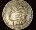 1901 morgan silver dollar LotOT07