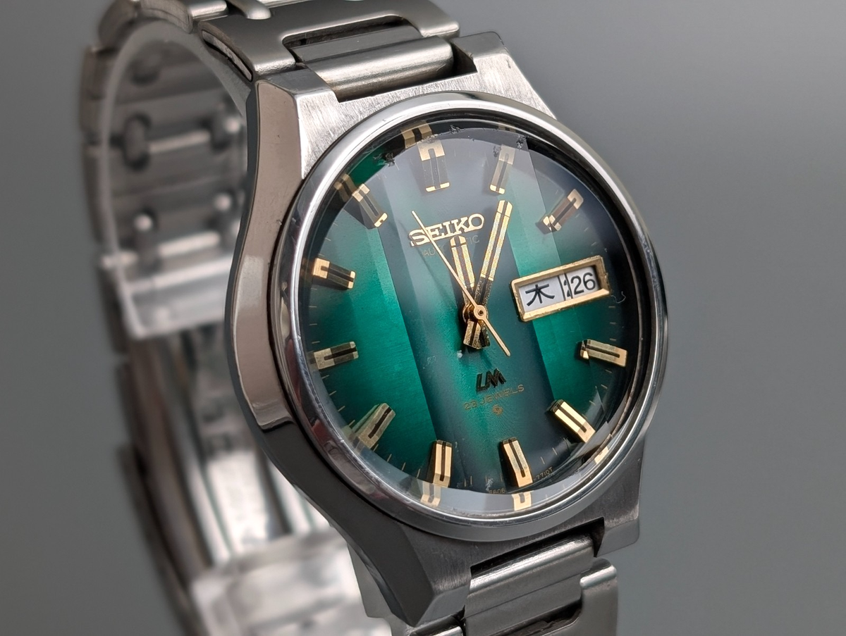 SEIKO ロードマチック 5606-7350 Rare! 1974 Seiko Lord Matic 5606-7350 Day/Date Automatic