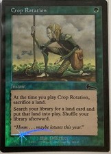 MTG Crop Rotation Foil English ULG Urza's Legacy Common