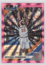 2019-20 Panini Donruss Holo Pink Laser 42/50 Mitchell Robinson #137
