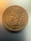 Vintage 1859 USA Indian Cent No Shield Very Fine