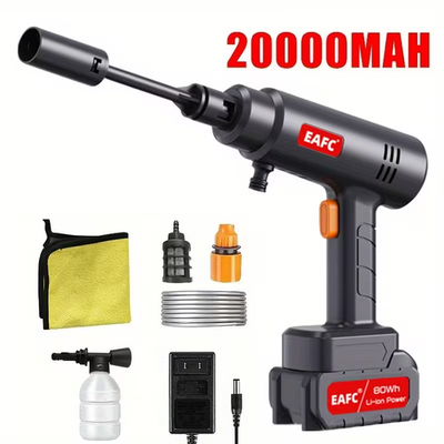 #ad #ad EAFC 110V Wireless High Pressure Car Washer Handheld Car Cleaning Machine $39.99