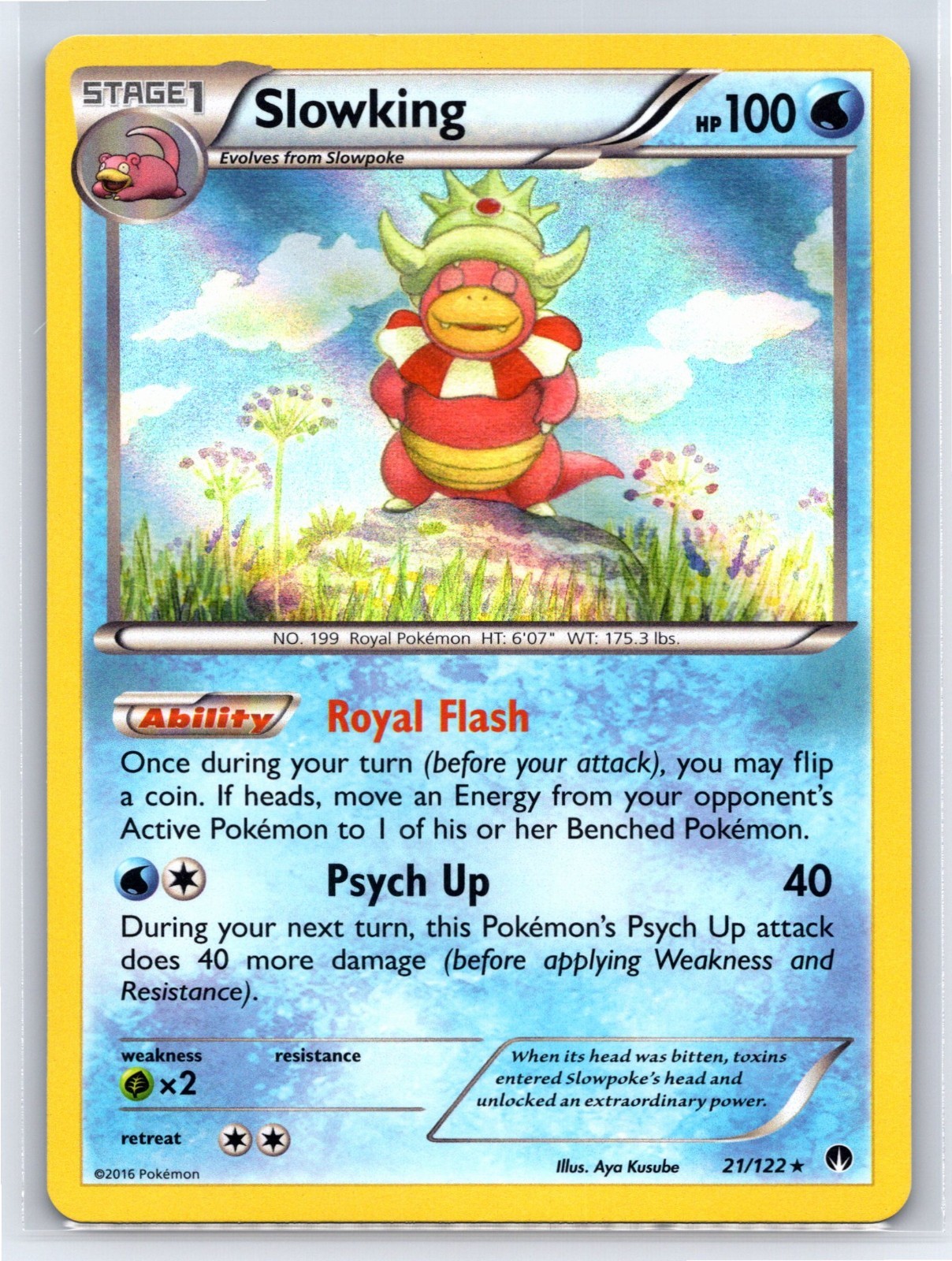 Slowking  21 - Pokemon BREAKpoint - Holo Rare - LP