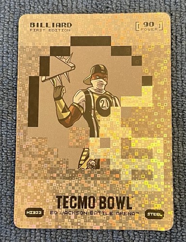 Bo Jackson Battle Arena Tecmo Bowl Billiard Dalton Hilliard Helmet Icons Steel