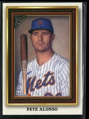 Pete Alonso Portrait Gallery Green #/250 New York Mets 2022 Topps Gallery