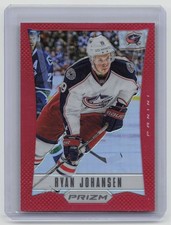 Panini Prizm Ryan Johansen Rookie Card 2012-13 Red Prizm No.13 50/50. rookie card picture