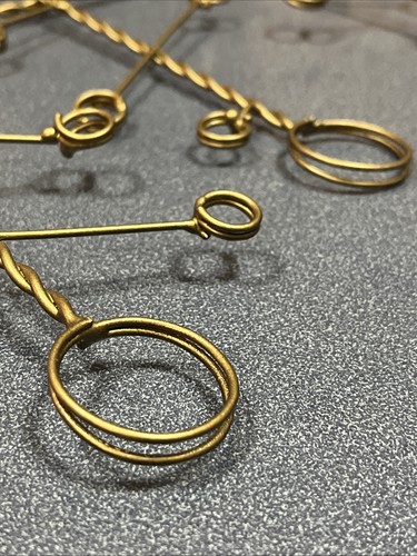 Vagabund Marke Weihnachtsbaum Form gedrehter Draht Grußkarten Halter 25”x16” - Bild 5 von 5