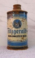 FITZGERALD BURGOMASTER BEER (BLUE) - CONE TOP...