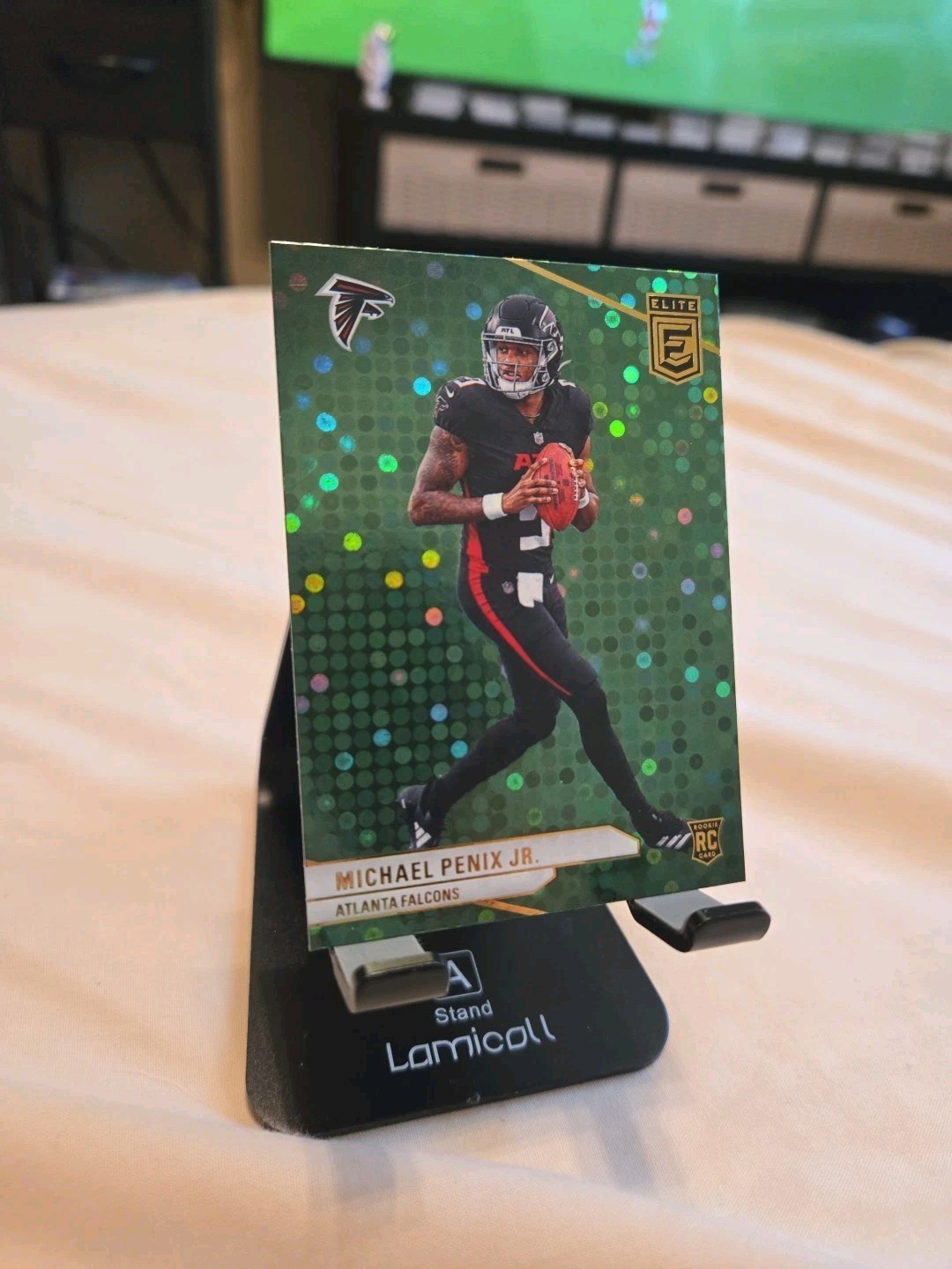 2024 Panini Donruss Elite - Rookies Michael Penix Jr. #125 Green Disco (RC) NFL