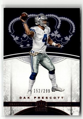 Dak Prescott 2017 Panini Crown Royale #61 Bronze #/299